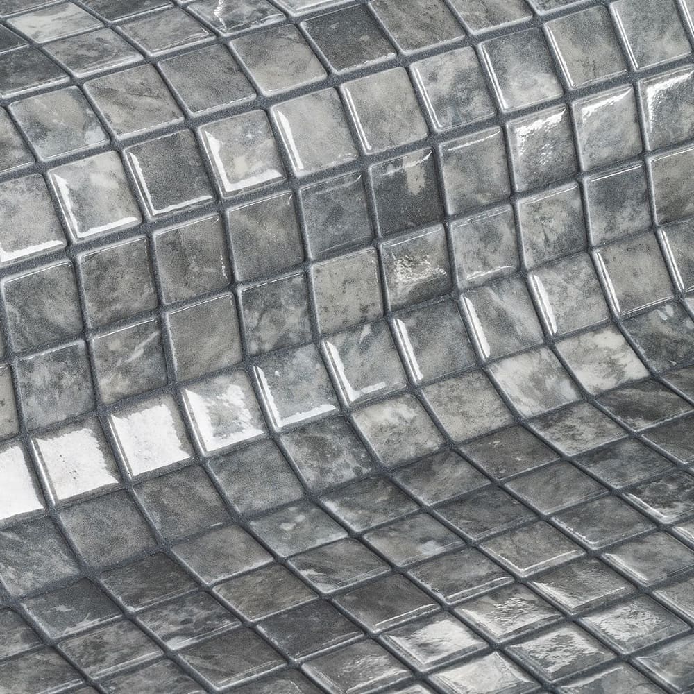Мозаика Ezarri Gemma Magnet, цвет серый, поверхность глянцевая, прямоугольник, 313x495