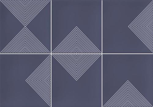 Керамическая плитка Vives Hanami Meguro Indigo VIV-HAN-045, цвет синий, поверхность глянцевая, прямоугольник, 230x335