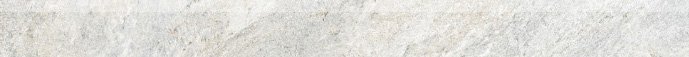 Бордюры Kronos Rocks Silver White Battiscopa 7460, цвет серый, поверхность матовая, квадрат, 46x600