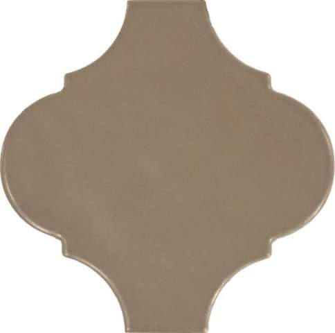 Керамическая плитка Tonalite Satin Arabesque Lino, цвет коричневый, поверхность матовая, арабеска, 145x145