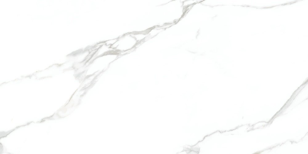 Керамогранит Cerdomus Statuario Puro Lev Rett 66121, цвет белый, поверхность полированная, прямоугольник, 600x1200