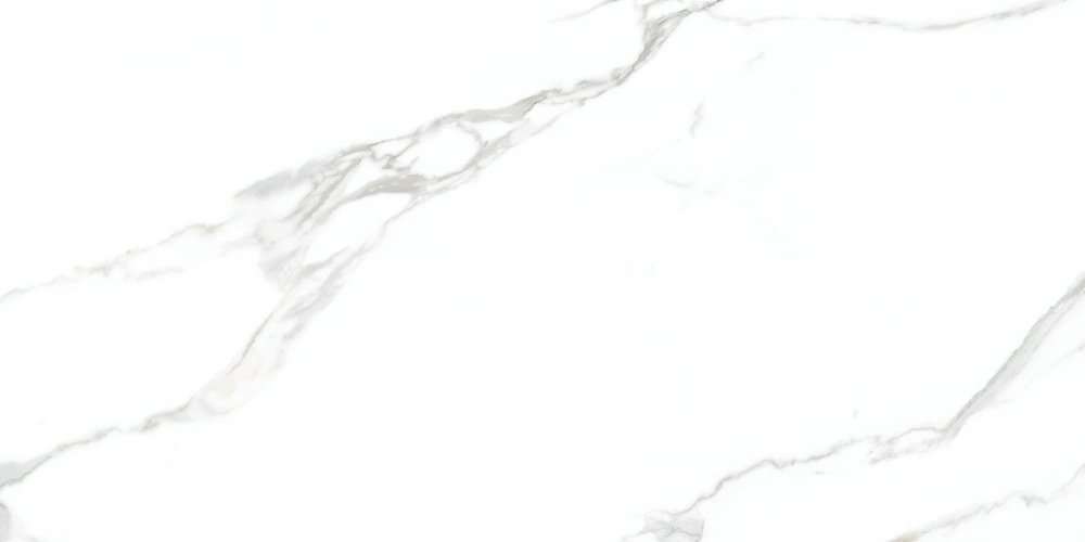 Керамогранит Cerdomus Statuario Puro Lev Rett 66121, цвет белый, поверхность полированная, прямоугольник, 600x1200