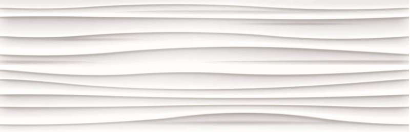 Декоративные элементы Ibero Sirio Concept White Gloss, цвет белый, поверхность глянцевая рельефная, прямоугольник, 200x600