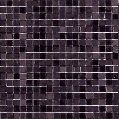 Мозаика Art & Natura Classic Adriana 4, цвет фиолетовый, поверхность глянцевая, квадрат, 295x295
