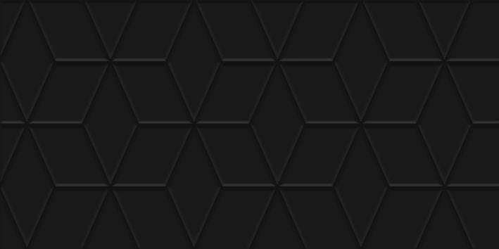Керамическая плитка Laparet Tabu Плитка настенная чёрный рельеф, цвет чёрный, поверхность матовая, прямоугольник, 300x600