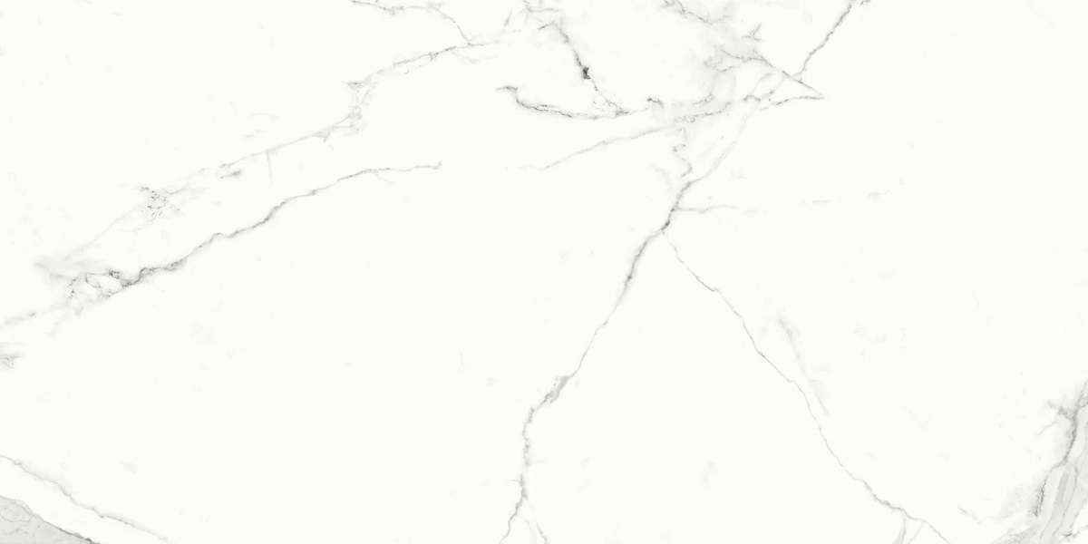 Широкоформатный керамогранит Neolith Classtone Estatuario E01 Ultrasoft 12mm, цвет белый, поверхность сатинированная, прямоугольник, 1600x3200