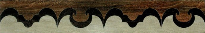 Бордюры Infinity Val Grande Fascia, цвет коричневый, поверхность полированная, прямоугольник, 150x900