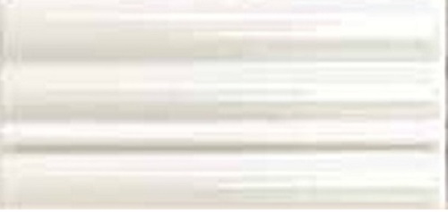 Керамическая плитка Sichenia Mini Bianco Sticks Glossy 19484A, цвет белый, поверхность глянцевая рельефная, прямоугольник, 63x125