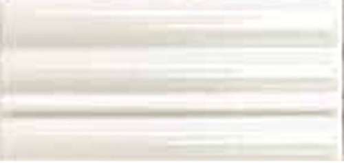 Керамическая плитка Sichenia Mini Bianco Sticks Glossy 19484A, цвет белый, поверхность глянцевая рельефная, прямоугольник, 63x125