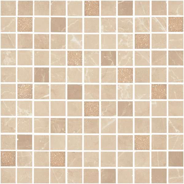 Мозаика Atlantic Tiles Bristol Ivory Lux, цвет коричневый, поверхность матовая, квадрат, 300x300
