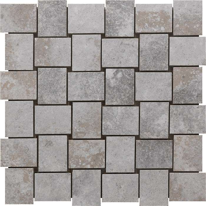 Мозаика RHS Rondine London Fog Mosaico J86028, цвет серый, поверхность матовая, квадрат, 300x300