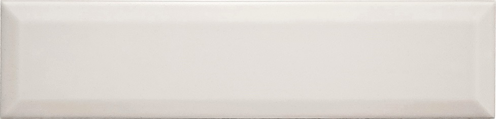 Керамическая плитка El Barco Marsella Blanc Mate, цвет белый, поверхность матовая, кабанчик, 75x300