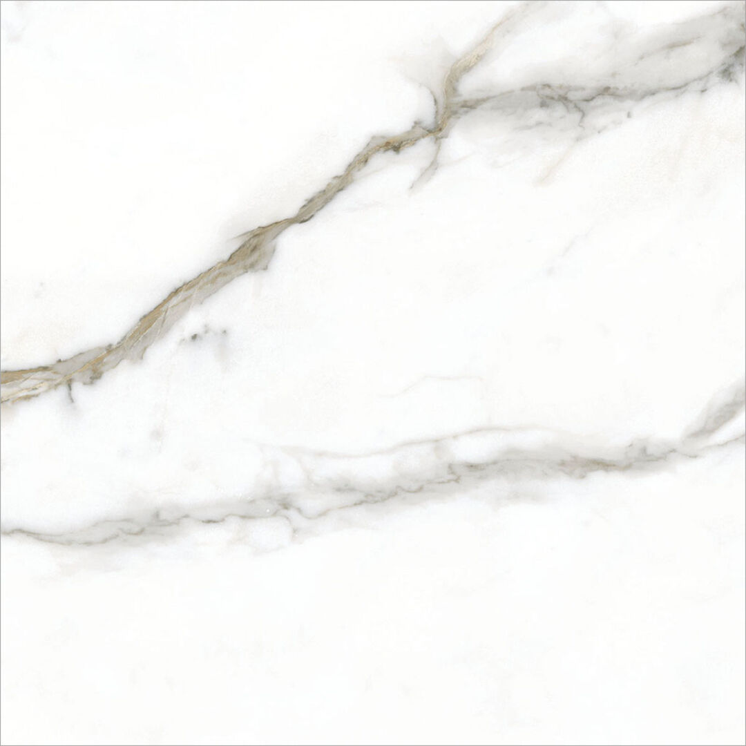 Керамогранит Gravita Alaska White, цвет белый, поверхность полированная, квадрат, 600x600