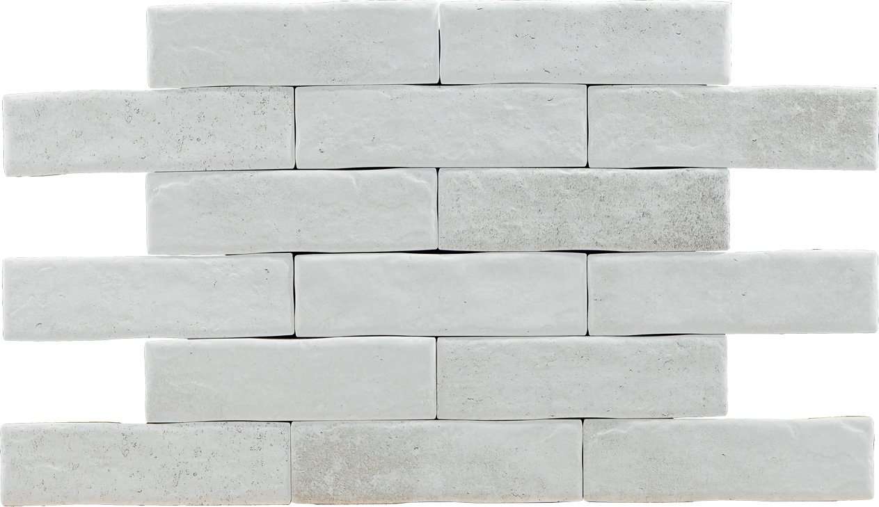 Керамическая плитка Pamesa Brickwall Perla, цвет серый, поверхность сатинированная, под кирпич, 70x280
