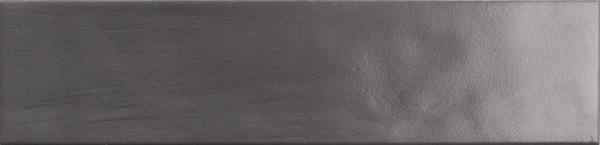 Керамическая плитка Natucer Evoke Dark, цвет серый тёмный, поверхность глянцевая, под кирпич, 65x260