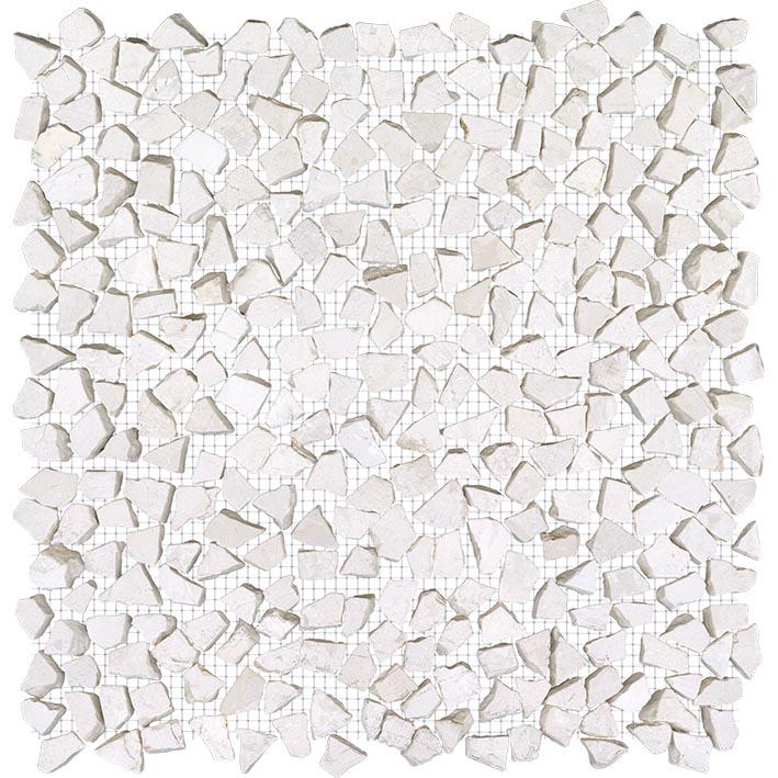 Мозаика L'Antic Colonial Paradise Tinybroken Edge Blanco L241702561, цвет белый, поверхность матовая, квадрат, 310x310