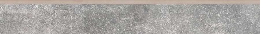 Бордюры Cerrad Montego Grafit Цоколь, цвет серый, поверхность матовая, прямоугольник, 80x797