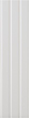 Керамическая плитка Grazia Boiserie Bianco Craquelle BOI01, цвет белый, поверхность матовая, прямоугольник, 200x800