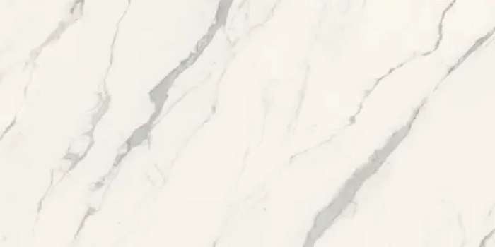 Широкоформатный керамогранит Urbatek Aria White Nature B 100262246B, цвет белый, поверхность матовая натуральная, прямоугольник, 1200x2500