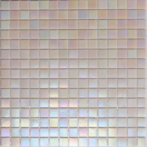 Мозаика Alma Mosaic Pearly PE188, цвет белый, поверхность глянцевая, квадрат, 200x200