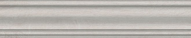 Бордюры Kerama Marazzi Плинтус Меранти белый SG7315\BTG, цвет серый, поверхность матовая, прямоугольник, 80x398