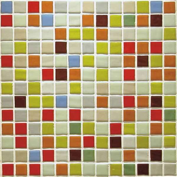 Мозаика Mosavit Fosvit Mezcla Disco, цвет разноцветный, поверхность глянцевая, квадрат, 316x316