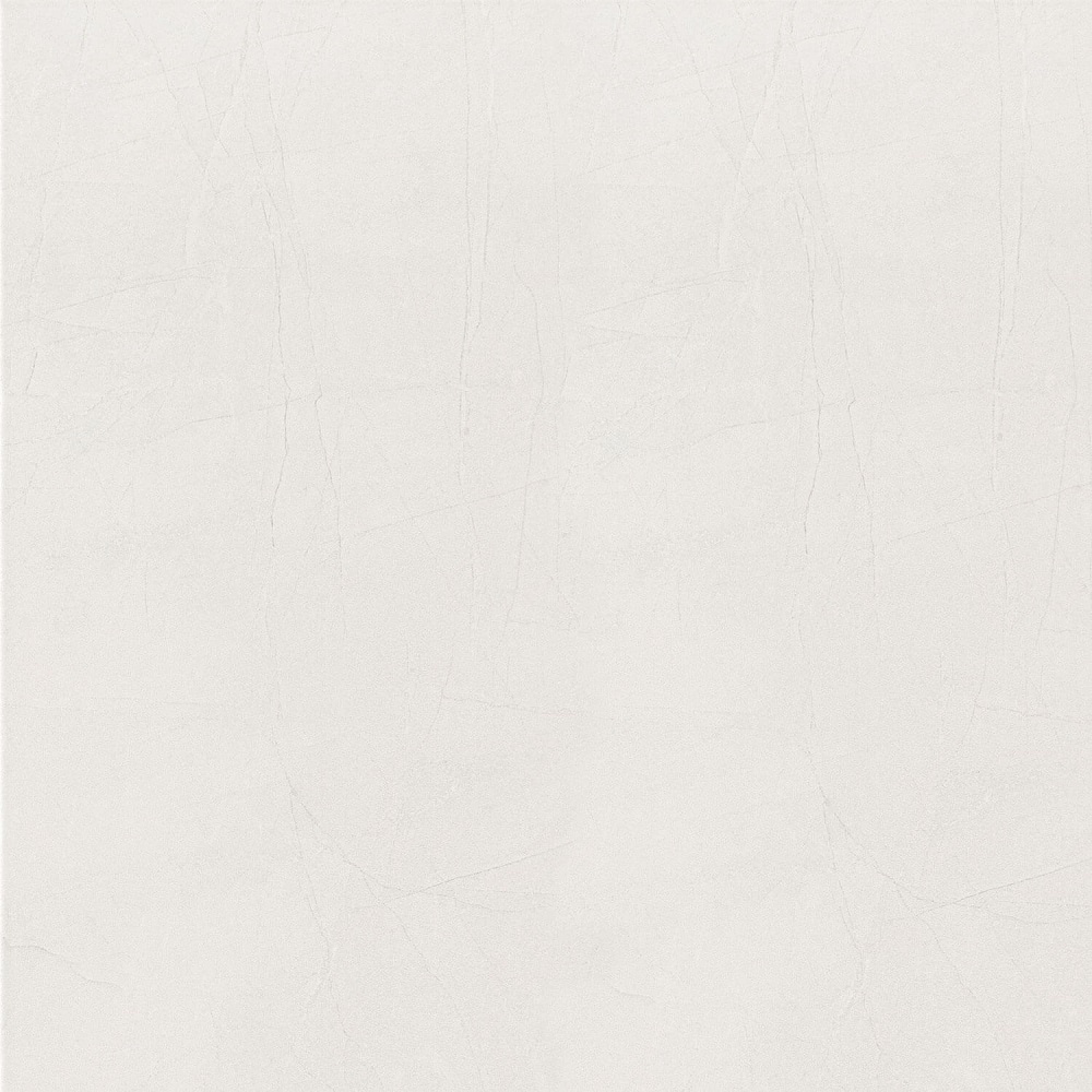 Керамогранит Tubadzin Idylla White, цвет белый, поверхность полированная, квадрат, 450x450