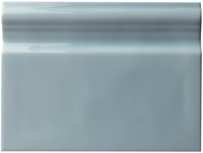 Бордюры Adex Levante Rodapie Poniente Glossy ADLE5055, цвет бирюзовый, поверхность глянцевая, , 150x200