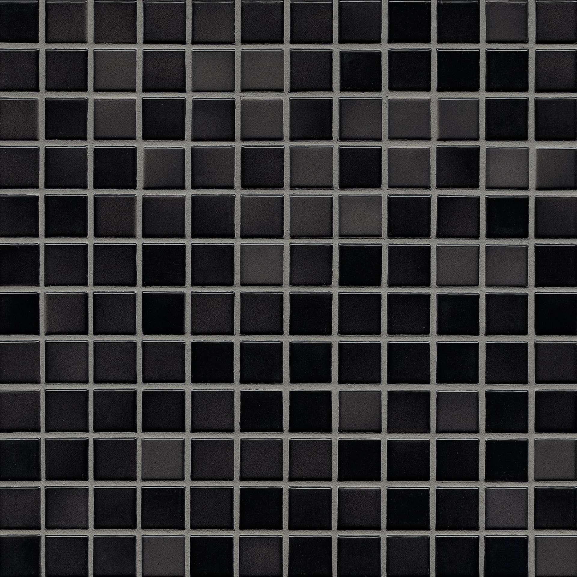 Мозаика Jasba Fresh Midn.Black-Mix 41205H, цвет чёрный, поверхность глянцевая, квадрат, 316x316