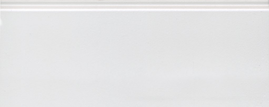 Бордюры Kerama Marazzi Плинтус Магнолия белый матовый обрезной FMF001R, цвет белый, поверхность матовая, прямоугольник, 120x300