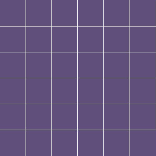 Мозаика Ce.Si Matt Viola Rete 5x5, цвет фиолетовый, поверхность матовая, квадрат, 300x300