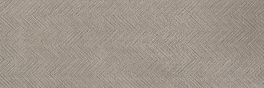 Керамическая плитка Dom Concretus Chevron Grigio, цвет серый, поверхность матовая, шеврон, 333x1000