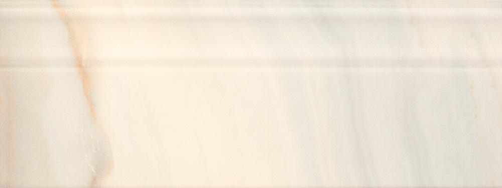 Бордюры Serra Agatha Bone Skirting&Finishing, цвет белый, поверхность глянцевая, прямоугольник, 150x400