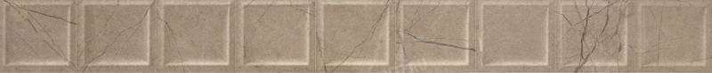 Бордюры Colorker Corinthian Listelo Crossed Beige, цвет бежевый, поверхность глянцевая, прямоугольник, 102x1000