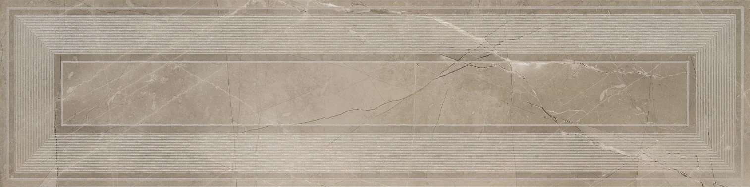 Керамогранит Piemme Elegance V.Della Spiga Frame 01514, цвет серый, поверхность полированная, прямоугольник, 300x1200