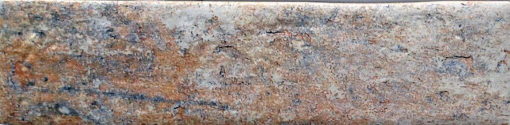Керамическая плитка Ecoceramic Nashville Rust, цвет серый, поверхность матовая, под кирпич, 70x280