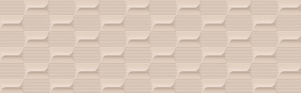 Керамическая плитка Grespania White&Co Hexagon Nude, цвет розовый, поверхность матовая, прямоугольник, 315x1000