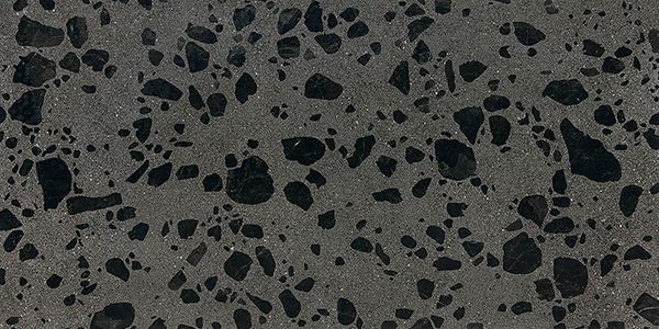Керамогранит Kutahya Meteor Graphite, цвет серый чёрный, поверхность полированная, прямоугольник, 600x1200