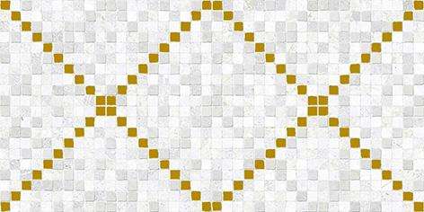 Декоративные элементы Laparet Arte декор серый 08-04-06-1370, цвет серый золотой, поверхность глянцевая, прямоугольник, 200x400