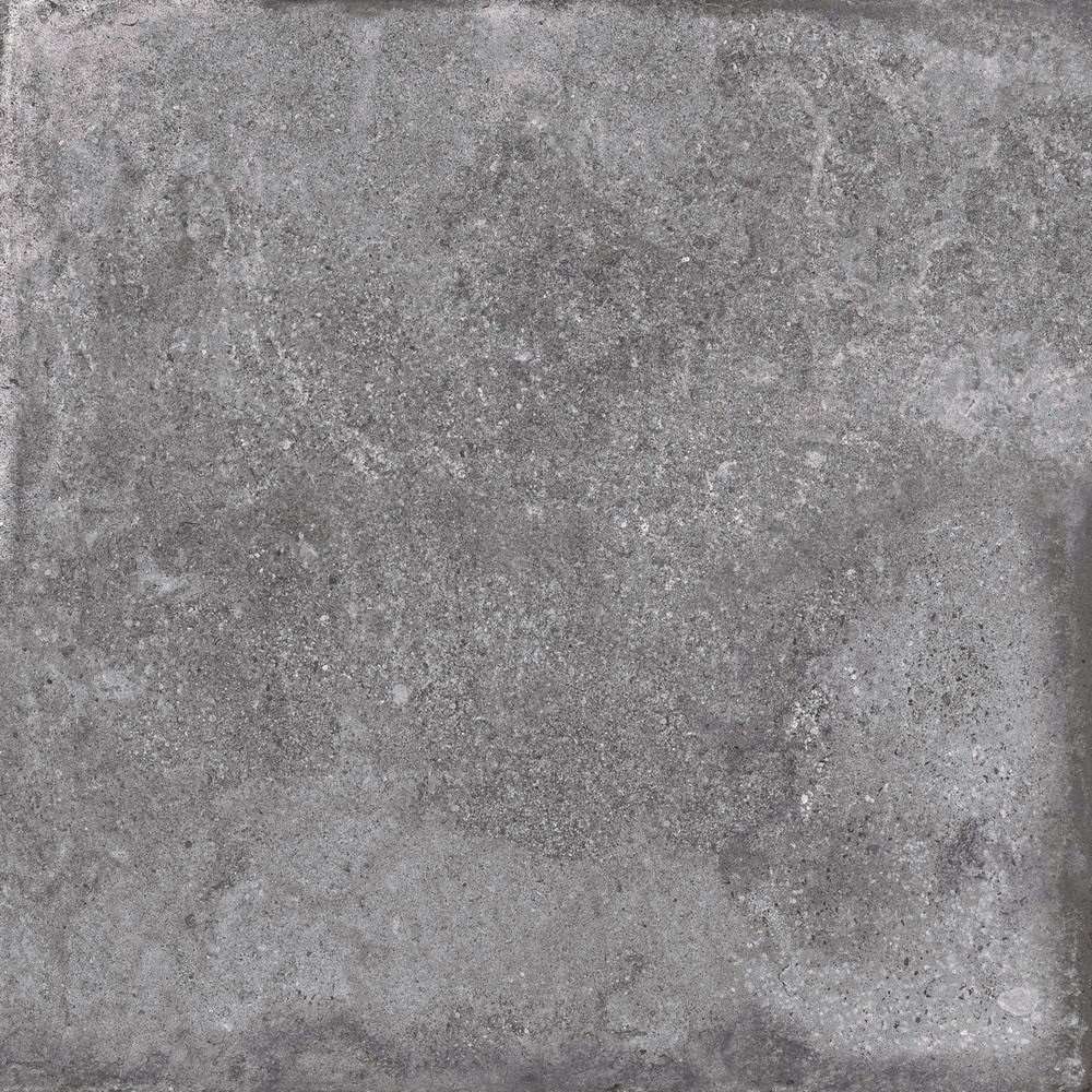 Керамогранит Cerdomus Castle Dark Grey 64314, цвет серый тёмный, поверхность матовая, квадрат, 200x200