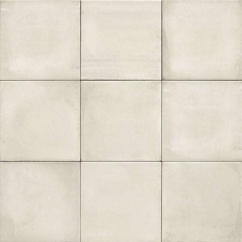 Керамогранит Mainzu Faenza Bianco, цвет белый, поверхность матовая, квадрат, 200x200