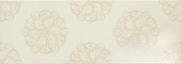 Керамическая плитка Mapisa Belle Epoque Decore Ivory, цвет бежевый, поверхность глянцевая, прямоугольник, 253x706