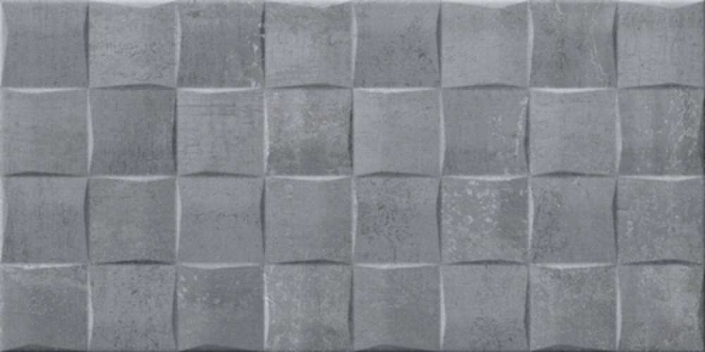 Декоративные элементы Keraben Barrington Art Graphite, цвет серый, поверхность рельефная, прямоугольник, 250x500