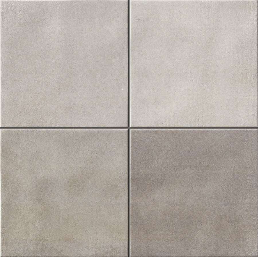 Керамогранит Realonda Rust Grey, цвет серый, поверхность матовая, квадрат, 442x442