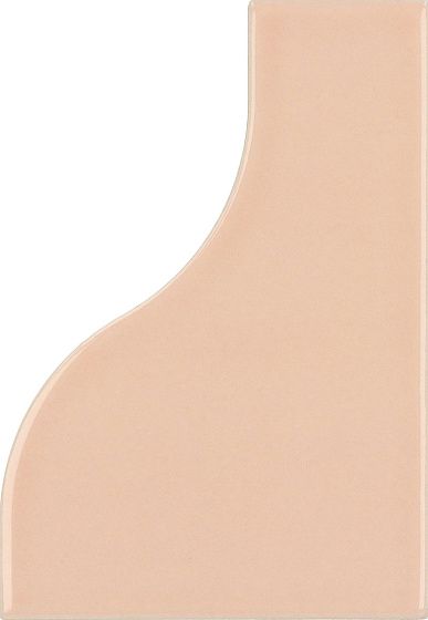 Керамическая плитка Equipe Curve Pink 28846, цвет розовый, поверхность глянцевая, прямоугольник, 83x120