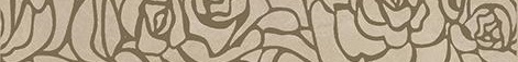 Бордюры Laparet Serenity rosas бордюр коричневый 66-03-15-1349, цвет коричневый, поверхность глянцевая, прямоугольник, 60x400