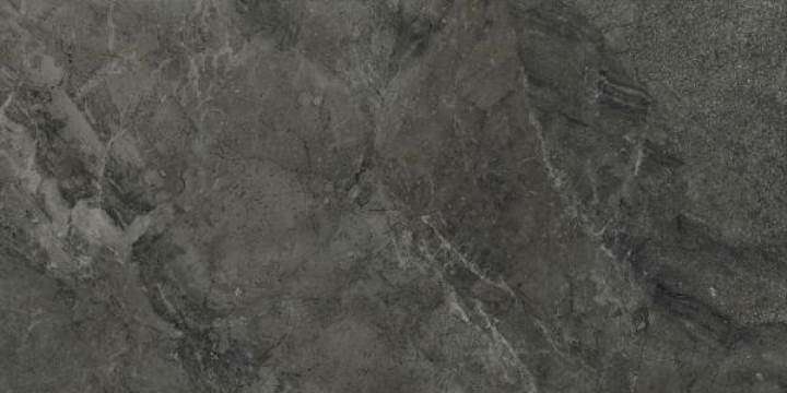 Керамогранит Refin River Graphite Matt OI32, цвет серый тёмный, поверхность матовая, прямоугольник, 600x1200