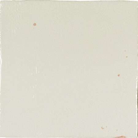 Декоративные элементы Wow Mestizaje Zellige Decor White 111353, цвет белый, поверхность глянцевая, квадрат, 125x125