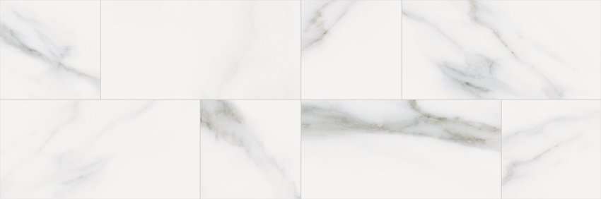Керамическая плитка Benadresa Caspio Decor, цвет белый, поверхность глянцевая, прямоугольник, 280x850