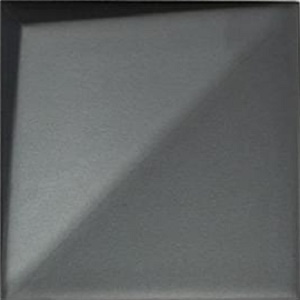 Керамическая плитка Wow Essential Noudel Black Matt 105116, цвет чёрный, поверхность матовая, квадрат, 125x125